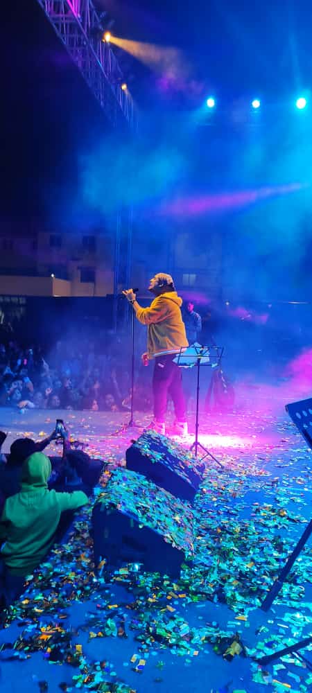Concert stage and crowd by United Production